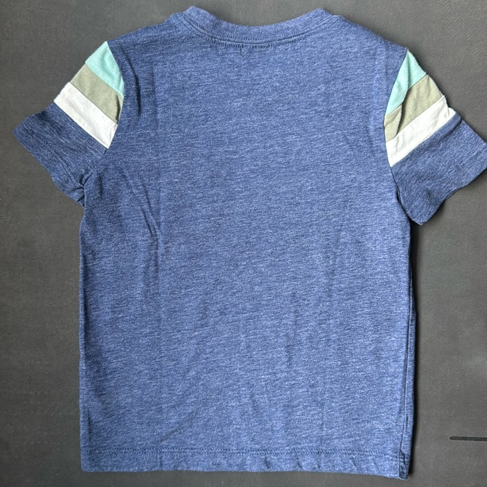 Toddler 2 pc set Blue & Teal Outfit - Picture 6 of 12